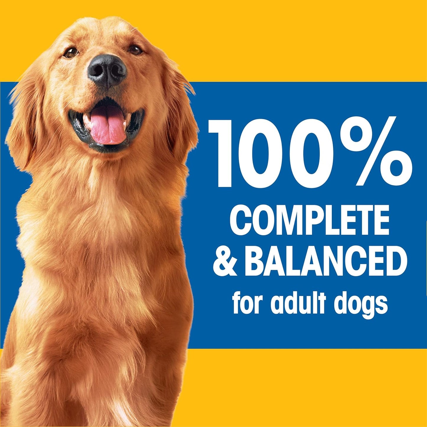 Pedigree Complete Nutrition Adult Dry Dog Food Roasted Chicken | Rice & Vegetable Flavor Dog Kibble | 30 lb. Bag