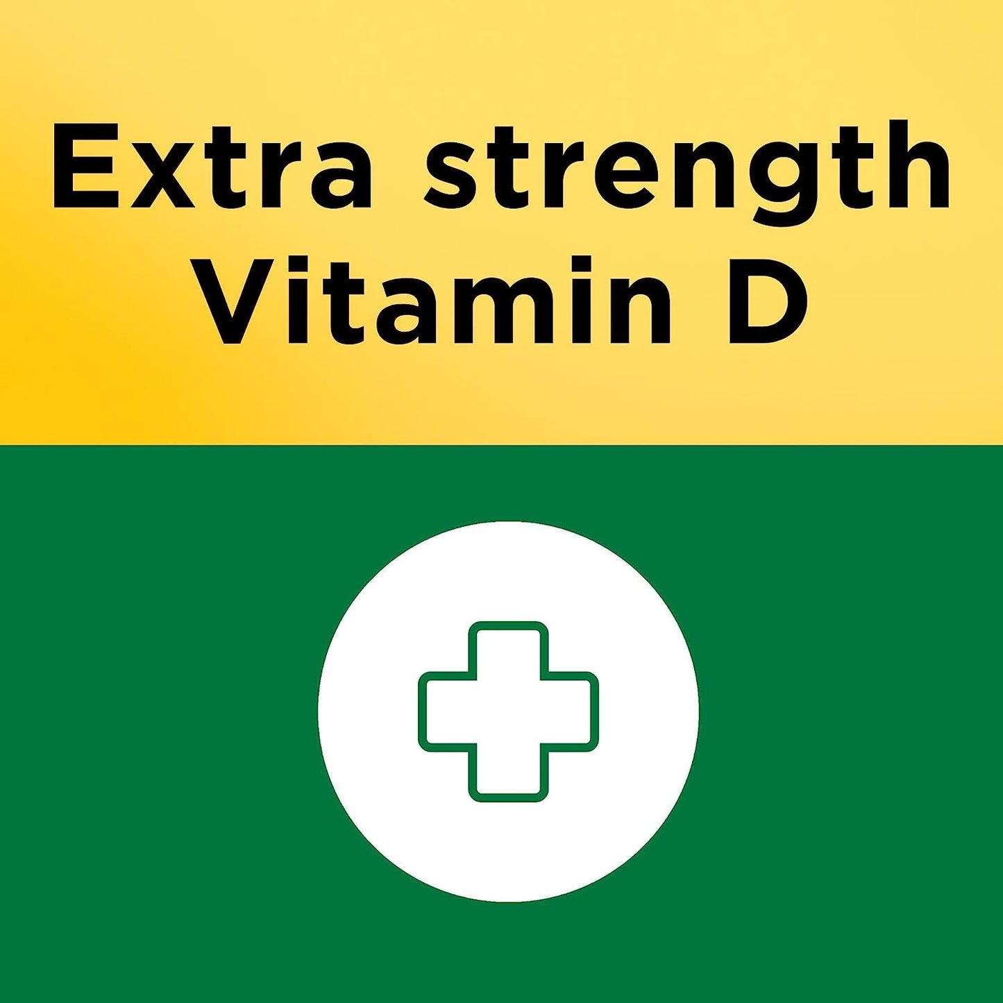 Nature Made Extra Strength Vitamin D3 5000 IU (125 mcg) | Dietary Supplement for Bone | Teeth | Muscle and Immune Health Support | 180 Softgels | 180 Day Supply