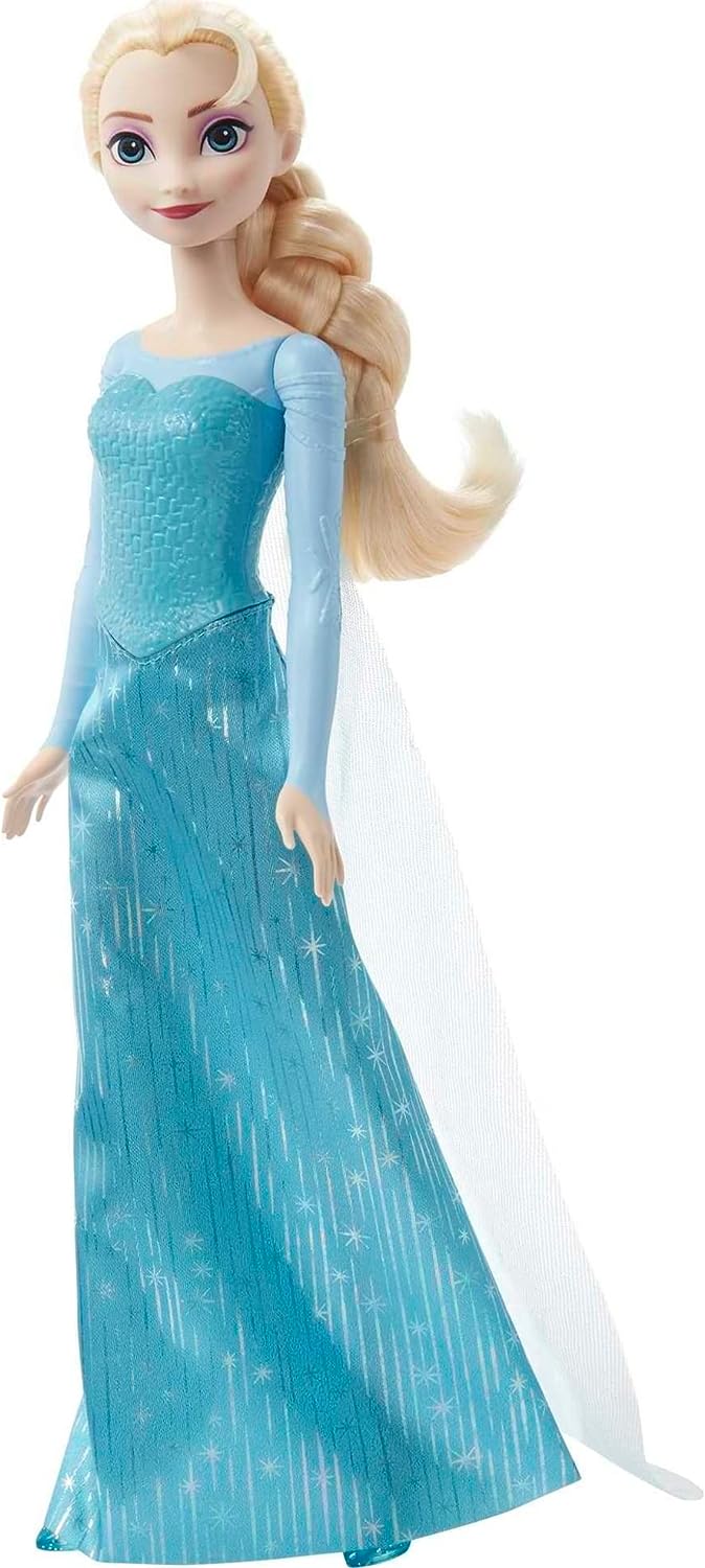 Mattel Disney Princess Dolls | Elsa Posable Fashion Doll with Signature Clothing and Accessories | Mattel Disney's Frozen Movie Toys