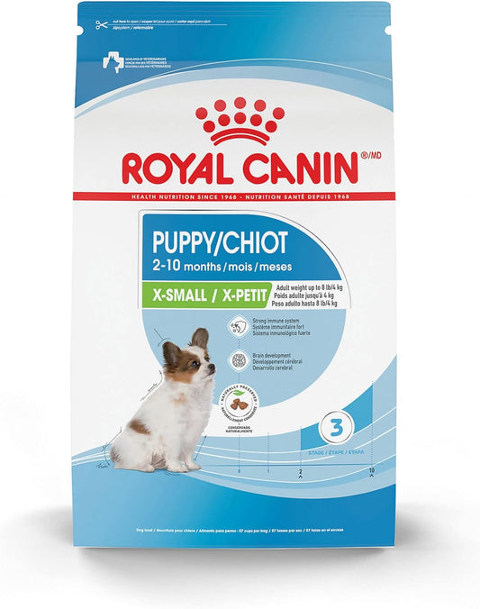 Royal Canin Size Health Nutrition X-Small Puppy Dry Dog Food |3 lb. Bag