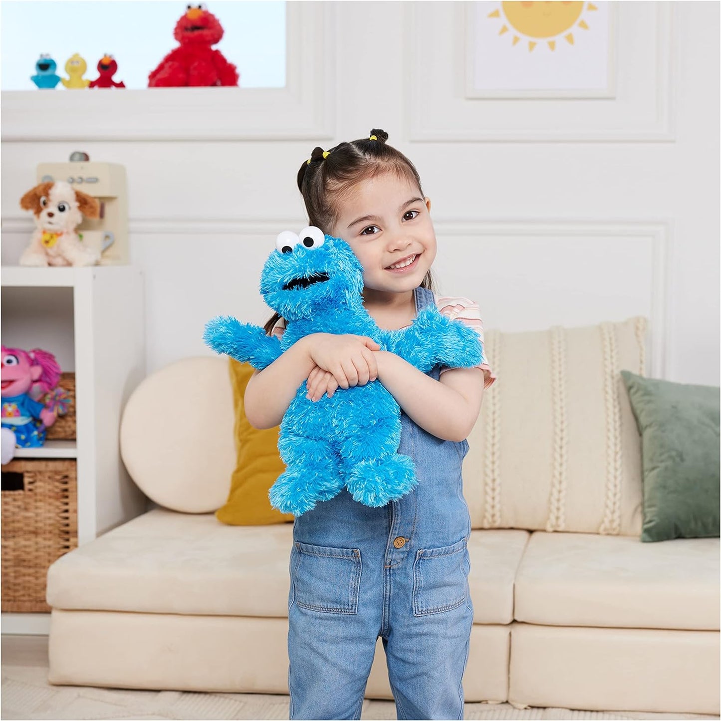 GUND Sesame Street Official Cookie Monster Muppet Plush | Premium Plush Toy for Ages 1 & Up | Blue | 12”